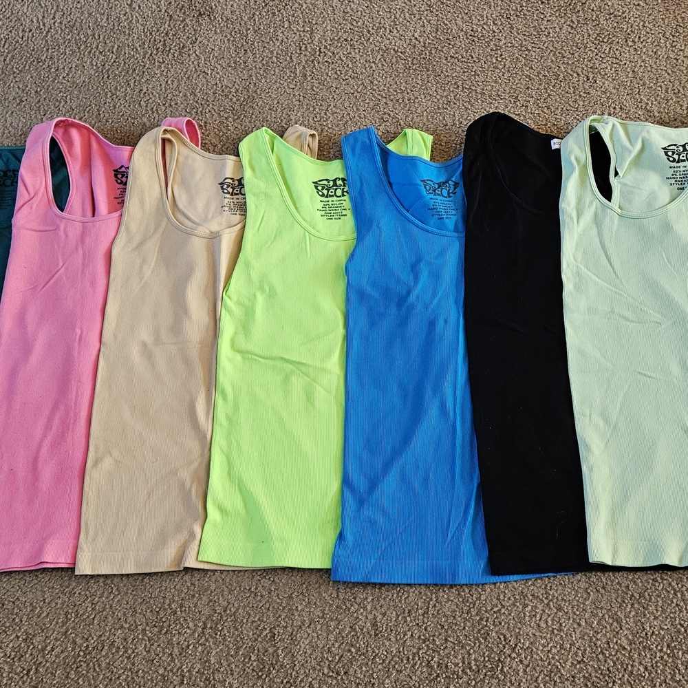 Body Central Multicolor Women's Tank Tops